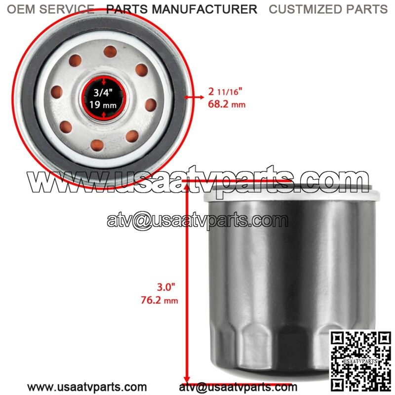 Hydro & Oil Filter Pack for Exmark Lazer Z 48" 52" 60" 72" 116-0164 1160164 - Image 3