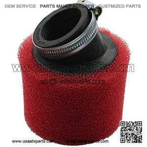 38mm Bent Angled Foam Air Filter Pod for PIT Quad Dirt Bike ATV Buggy