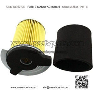 Air Filter with Pre Filter Replacement for Yamaha G1 2 Cycle 1978-1989 and Gas Golf Cart G14 4 Cycle 1995-1996 Replace J10-14417-00 JF7-14450-01,