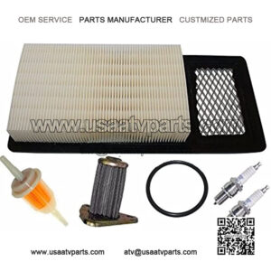 EZGO TXT, Medalist Golf CART Tune UP KIT 1994-2005 4 Cycle Gas Oil AIR Filter
