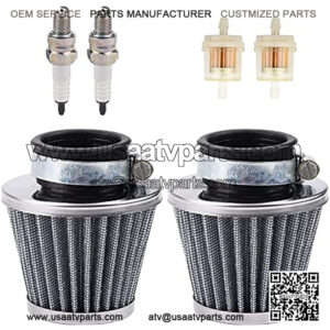 2 Packs 35mm Air Filter Replacement for 50cc 70cc 80cc 90cc 110cc 125cc Chinese PZ19 PZ20 MVX70 MVX70CC MVX110 Mini Dirt Bike Taotao CRF ATV Dune