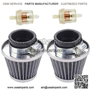 35mm Air Filter Cleaner for 50cc 70cc 80cc 90cc 110cc 125cc TaoTao Buyang Coolsport Lifan Kazuma Meerkat Sunl Baja Roketa CRF ATV Dune Buggy Dirt Pit Bike Go Kart Quad