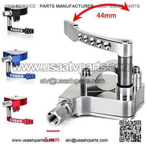 90028D 4PCS LED Light Bar Horizontal Bar Clamp Mounting Kit Fit on 0.75" 1" 1.25" Bull Bars Roof Racks Roll Cages for ATV UTV and Trucks