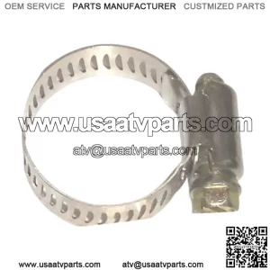 POLARIS PURE OEM NOS VINTAGE SNOWMOBILE ATV  HOSE CLAMPS (2) 7080614