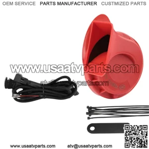 ATV UTV Horn Kit Rocker Switch For Polaris RZR 1000 900 Ranger Can-Am Defender