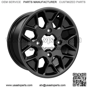 Can-Am Black 14" Front Rim for Maverick X3 and Maverick X3 MAX 705401965