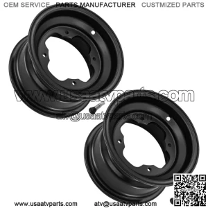 Front Wheel Rims For Yamaha Warrior 350 YFM350 1989-1990 1997-2004