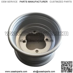 10" Front Wheel 4x144 Hole Size Model: 144S(Silver Anodized)