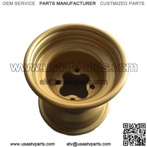 9" Rear Wheel 4x110 Hole Size Moadel:100G(Gold Anodized)