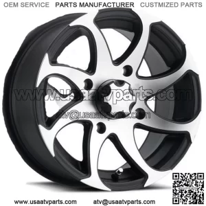 POLARIS RANGER XP1000 14" ITP TWISTER ALUMINUM ATV / UTV WHEELS ( SET 4 ) POLL5 (For: Polaris)