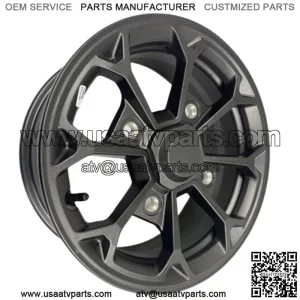 2023-24 Polaris Rzr Xp 1000 FRONT Wheel Rim Great Shape 14x6 #1525355-655 W21