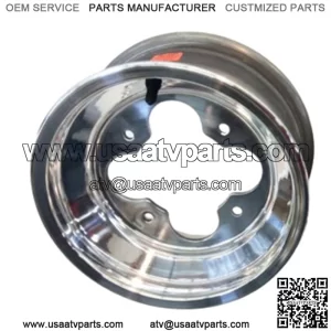 DWT A5 10" FRONT/REAR ALUMINUM WHEELS RIMS 10X5 3+2 4x110 4/110 Polaris RZR170 (For: Polaris)