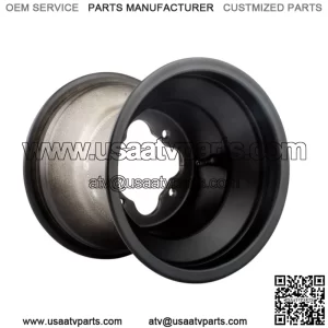 Douglas A5 Wheel 8X8 3.0 + 5.0 Matte Black 4/110 Lug Pattern A506-039M (For: Polaris)