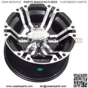 POLARIS RANGER 570 12" ITP SS212 M ALUMINUM ATV / UTV WHEELS (SET 4) POL3CA (For: Polaris)