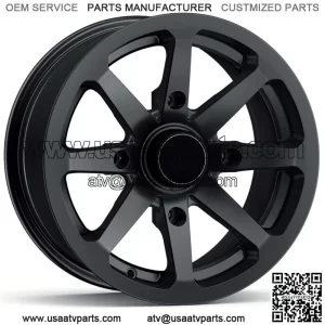 15" RockTrix RT102 ATV Wheel Rim 15x7 et10 | 4x137 4/137 4-137 | 4+3 Offset (For: Can-Am)