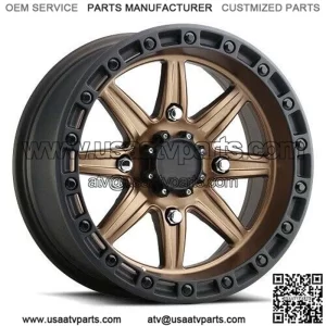 15x7 Hostile UTV H109 Alpha Bronze Wheel 4x137 (13mm) (For: Can-Am)