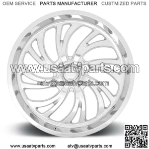 Fuel UTV Kompressor | Polished | CanAm 4x137 | Fuel UTV Wheels