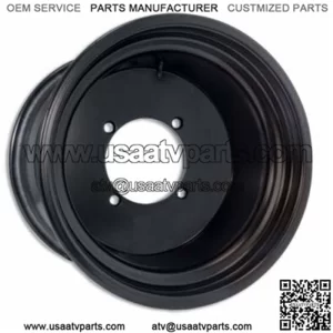 DWT 15" 4/136 Black Ultimate Sport Front Rear Rims 15x8 Can-am Maverick X3 R RR (For: Can-Am)