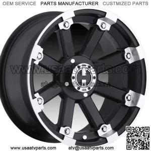 15" ATV Rim Wheel 15x7 4/137 4/136 4+3 some Can Am Commander Defender Maverick (For: Can-Am)