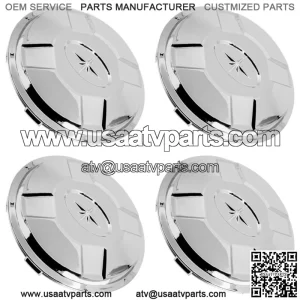 Front & Rear Wheel Hub Cover for Polaris Sportsman XP 1000 Touring 2015-2016 /4x