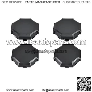 Tire Wheel Hub Caps for Polaris RZR XP, Black Dust Center Hub Cap Covers for Polaris RZR 900 XP 4 1000 Turbo 2014-2019 Accessories (4PCS, Replace #1522216-655)