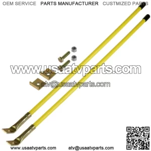 Snow Plow Blade Guide Markers 26" Bolt on For Myers Buyers 09916 1308005 Yellow
