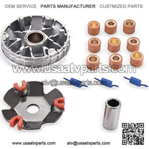 High Variator Assembly Front Clutch for GY6 QMB139 50cc Scooter Moped ATV Go Kart Taotao