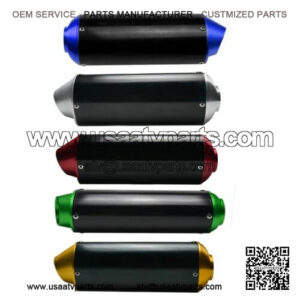 exhaust pipe muffler waterproof block plug atv