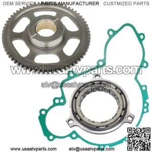 Starter Clutch One Way Sprag Idler Gear Gasket For Polaris RZR 4 XP 900 2012