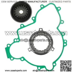Starter Clutch Hub Sprag and Gear w/ Gasket Kit For Polaris ACE 570 EFI 2016 (For: Polaris RZR 570)