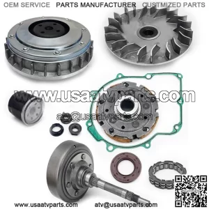 Wet Clutch Assy Primary Drive Clutch Fixed Sheave Assy for Hisun Primary Clutch 500 700 ATV/UTV