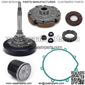 ATV UTV Wet Clutch Assy for Hisun 400 UTV 400 MSU400 YS400 Massimo Supermach Menard Yardsport