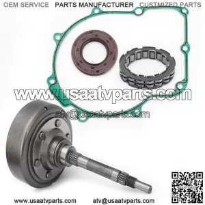 ATV UTV Wet Clutch Assy Clutch Housing Pad Shoe Gasket Bearing Oil Seal Oil Filter Flange Nut Assy for Massimo MSU-500 MSU-700