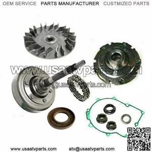 NEW Yamaha Rhino 660 Primary Sheave,Clutch Carrier,Housing,Oneway,Gasket 04-07 (Fits: Yamaha Rhino 660)