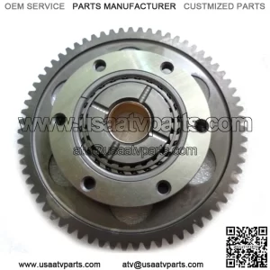 NEW RHINO 660 STARTER CLUTCH WITH IDLER GEAR FITS YAMAHA RHINO 660 2004-2007 (Fits: Yamaha Rhino 660)