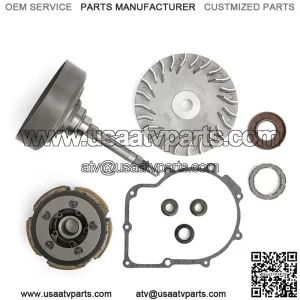 For Yamaha Rhino 660 Grizzly 660 Wet Clutch Housing, Carrier, Sheave Gasket Seal (Fits: Yamaha Rhino 660)