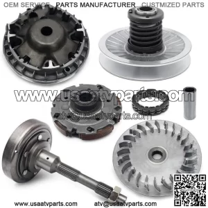 Primary Sheave, Secondary,  Clutch Carrier Housing Oneway For CFMoto CF500 X5 MC