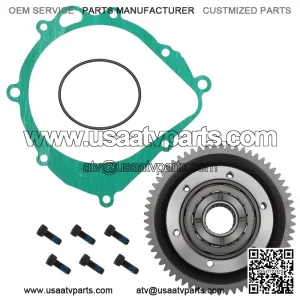 STARTER CLUTCH Gear w/Gasket Kit For SUZUKI 03-14 LTZ400 QUADSPORT 12600-29810