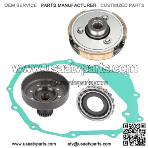 Honda Recon 250 Wet Clutch Kit (1997-2023)  Clutch Carrier & Drum Housing Assembly Fits TRX250TE/TM/TRX250EX/TRX250X  OEM 22500-HM8-A40 & 22400-HM8-A41