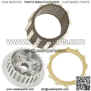 Clutch Friction Plate Boss Hub Kit For Yamaha Raptor 660R YFM660R 2001 2002-2005