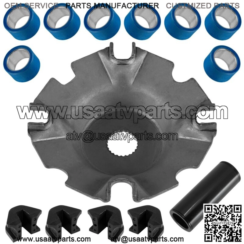 Face Drive Moveable Plate w/Damper Roller Spacer for Arctic Cat Alterra 550 2016