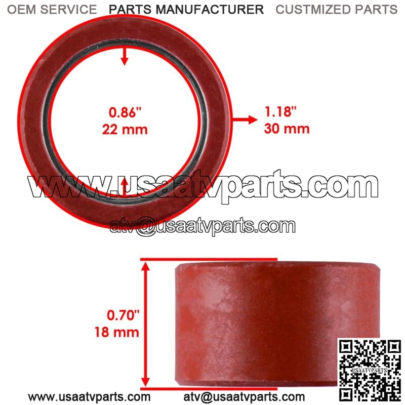 Movable Drive Rollers w/ Slider Damper for Arctic Cat 550 2010-2011 2012-2014 - Image 2