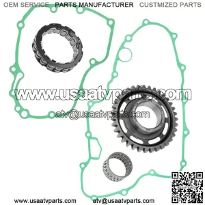 Starting Gear w/Starter Clutch & Gaskets For Honda TRX450ER 2006-2009 2012-2014