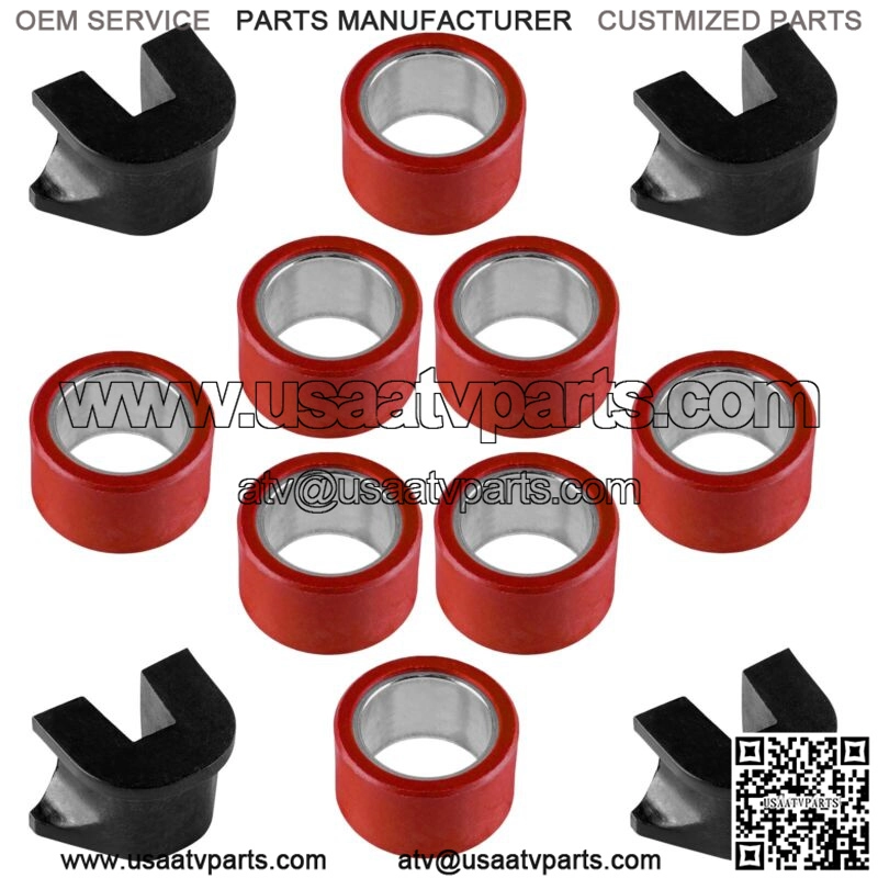 Movable Drive Rollers w/ Damper for Arctic Cat Prowler XT 700 2009 2015-2017 - Image 4