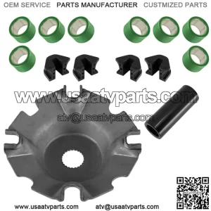 Face Drive Moveable Plate w/Damper Roller Spacer for Arctic Cat XR 700 4x4 2015