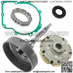 Wet Clutch Drum Housing w/ Bearing & Seal for Yamaha Rhino 660 YXR660F 2004-2007