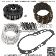 Clutch Basket Plates Springs Gasket for Suzuki Quadsport Z400 LTZ400 2005-2014