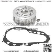 For Suzuki Quadsport Z400 LTZ400 2003-2014 CNC Billet Clutch Basket Gasket Kit