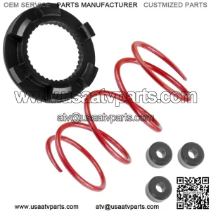 Spider Dampener Insert Secondary Clutch Spring and Roller for Polaris RZR XP 900 (For: Polaris Sportsman 570)