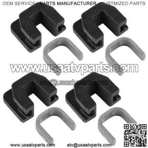 4x Primary Clutch Slider With Spacer For Yamaha Grizzly YFM600 1998-2002 (For: 2006 Yamaha Rhino 660)